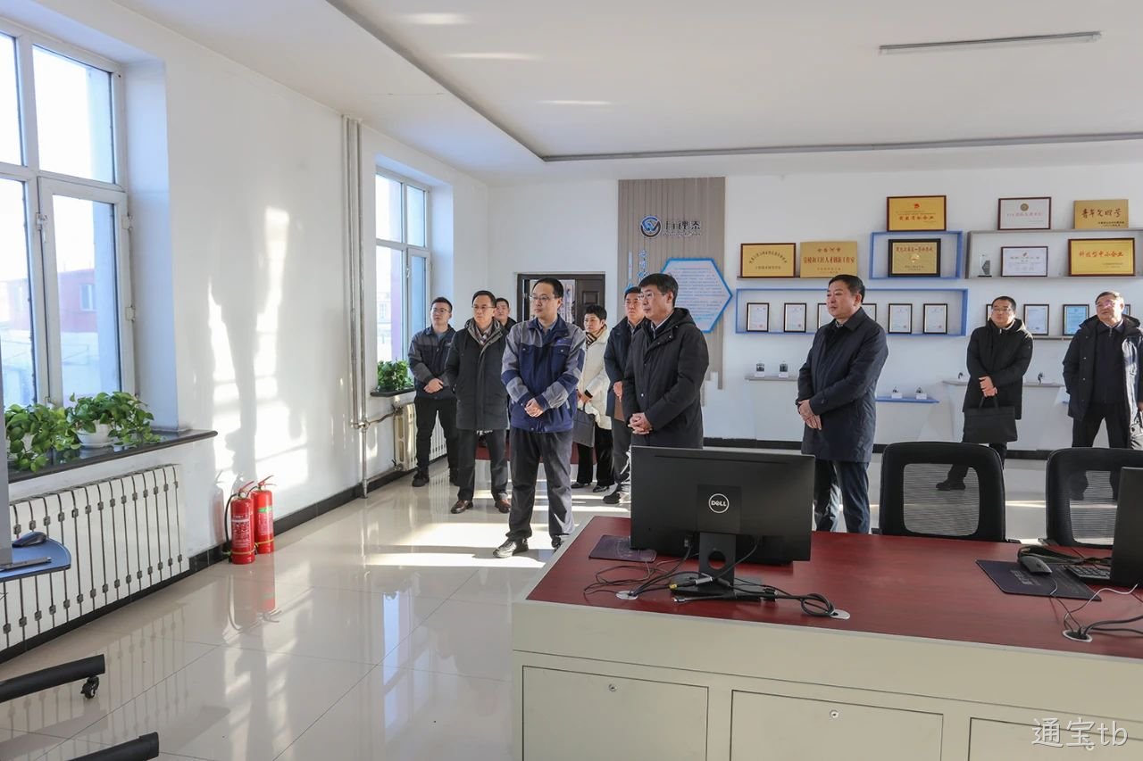 七台河市市委副书记、市长张涛莅临替换词调研(图1) 七台河市市委副书记、市长张涛莅临替换词调研(图1)